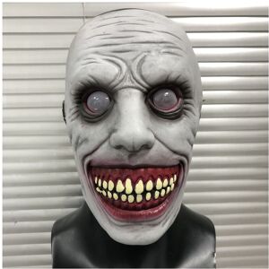 Maxpower (Red) Horror Zombie Mask Cosplay Creppy Biochemical Zombie Half Face Thriller Maxpower (Red) Horror Zombie Mask Cosplay Creppy Biochemical Zombie Half Face Thriller