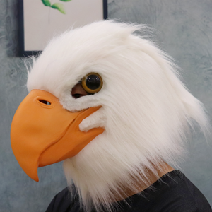 Maxpower (Eagle mask A) Animal White Cat Mask Novelties Carnival Costume Party Prop Cospl Maxpower (Eagle mask A) Animal White Cat Mask Novelties Carnival Costume Party Prop Cospl