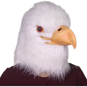 Maxpower (Eagle mask B) Animal White Cat Mask Novelties Carnival Costume Party Prop Cospl Maxpower (Eagle mask B) Animal White Cat Mask Novelties Carnival Costume Party Prop Cospl