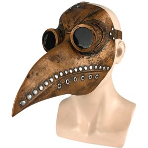 Maxpower (A) Halloween Plague Doctor Bird Mask Long Nose Beak Cosplay Steampunk Scary Maxpower (A) Halloween Plague Doctor Bird Mask Long Nose Beak Cosplay Steampunk Scary