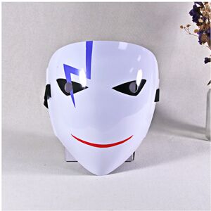 Maxpower (1) Halloween Black bullet PVC shadow mask dress grimace cosplay V - shaped Maxpower (1) Halloween Black bullet PVC shadow mask dress grimace cosplay V - shaped