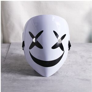Maxpower (4) Halloween Black bullet PVC shadow mask dress grimace cosplay V - shaped Maxpower (4) Halloween Black bullet PVC shadow mask dress grimace cosplay V - shaped