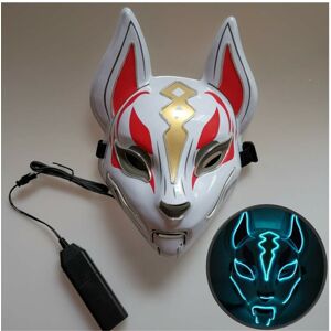 Maxpower (Fox iceblue) Halloween Mask Cute Cat Fox EL Wire Mask Flashing Cosplay LED neo Maxpower (Fox iceblue) Halloween Mask Cute Cat Fox EL Wire Mask Flashing Cosplay LED neo