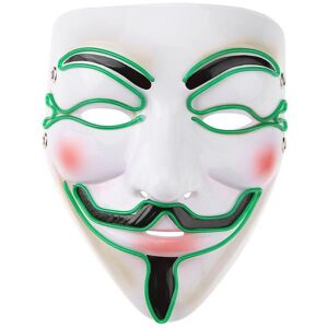 Maxpower (Green) Halloween Mask Cute Cat Fox EL Wire Mask Flashing Cosplay LED neon Cost Maxpower (Green) Halloween Mask Cute Cat Fox EL Wire Mask Flashing Cosplay LED neon Cost