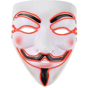 Maxpower (Red) Halloween Mask Cute Cat Fox EL Wire Mask Flashing Cosplay LED neon Costum Maxpower (Red) Halloween Mask Cute Cat Fox EL Wire Mask Flashing Cosplay LED neon Costum