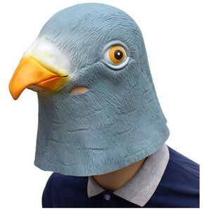 Maxpower (Model one) 1PC New Pigeon Mask Latex Giant Bird Head Halloween Cosplay Costume Maxpower (Model one) 1PC New Pigeon Mask Latex Giant Bird Head Halloween Cosplay Costume