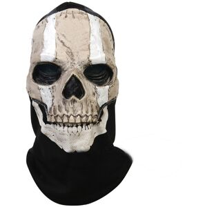 Maxpower (D) Unisex Horror Skull Mask Ghost Call of Duty Latex Headgear Helmet Cosplay Maxpower (D) Unisex Horror Skull Mask Ghost Call of Duty Latex Headgear Helmet Cosplay