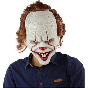 Maxpower (1) Halloween Mask IT Pennywise for Adults Clown Scary Costume Cosplay Party Maxpower (1) Halloween Mask IT Pennywise for Adults Clown Scary Costume Cosplay Party