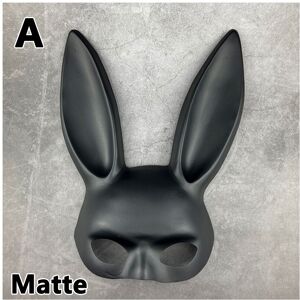 Maxpower (1A) 9 Styles Halloween Rabbit Ears Half Mask Bright Matte Bunny Cosplay Party Maxpower (1A) 9 Styles Halloween Rabbit Ears Half Mask Bright Matte Bunny Cosplay Party