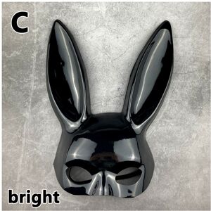Maxpower (1C) 9 Styles Halloween Rabbit Ears Half Mask Bright Matte Bunny Cosplay Party Maxpower (1C) 9 Styles Halloween Rabbit Ears Half Mask Bright Matte Bunny Cosplay Party