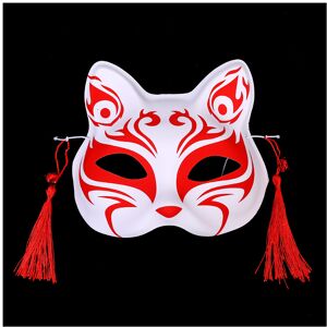Maxpower (C) Festival Party Cosplay Props Facepiece Japanese Anime Foxes Mask Cosplay Maxpower (C) Festival Party Cosplay Props Facepiece Japanese Anime Foxes Mask Cosplay
