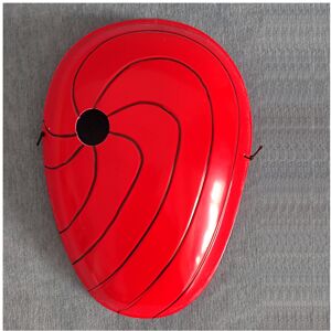Maxpower (Red) Japanese Anime Cosplay Costume Plastic Mask for Akatsuki Obito Madara Maxpower (Red) Japanese Anime Cosplay Costume Plastic Mask for Akatsuki Obito Madara