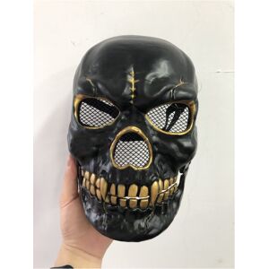 Maxpower (black skull mask) Halloween Moveable Mouth Skull Mask Cosplay Horror Bloody Ske Maxpower (black skull mask) Halloween Moveable Mouth Skull Mask Cosplay Horror Bloody Ske