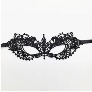 Maxpower (PM020) Black Color Sexy Women Lace Masquerade Mask for Carnival Halloween Half Maxpower (PM020) Black Color Sexy Women Lace Masquerade Mask for Carnival Halloween Half