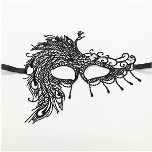 Maxpower (PM014) Black Color Sexy Women Lace Masquerade Mask for Carnival Halloween Half Maxpower (PM014) Black Color Sexy Women Lace Masquerade Mask for Carnival Halloween Half
