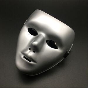 Maxpower (Sliver) Gold/Sliver Face Mask Men Ghost Dance Performances Props Antique Masque Maxpower (Sliver) Gold/Sliver Face Mask Men Ghost Dance Performances Props Antique Masque