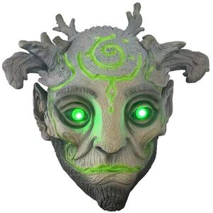Maxpower (B No Light) Halloween Green Man Elf Old Man Latex Mask Forest Spirit Elf Mask Maxpower (B No Light) Halloween Green Man Elf Old Man Latex Mask Forest Spirit Elf Mask