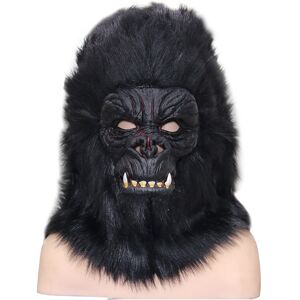 Maxpower (A Long) Halloween Chimpanzee Mask Orangutan Party Cosplay Props Terror Funny Ma Maxpower (A Long) Halloween Chimpanzee Mask Orangutan Party Cosplay Props Terror Funny Ma