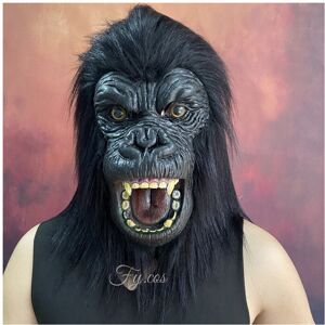 Maxpower (Gorilla mask) Alligator Mask Masquerade Party Adult Latex Reptile Animal Full F Maxpower (Gorilla mask) Alligator Mask Masquerade Party Adult Latex Reptile Animal Full F