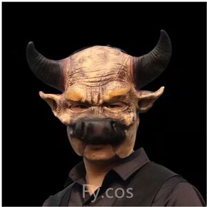 Maxpower (Bull mask 2) Orangutan Plush Head Cover Animal Mask Full Face Cosplay Gorilla M Maxpower (Bull mask 2) Orangutan Plush Head Cover Animal Mask Full Face Cosplay Gorilla M