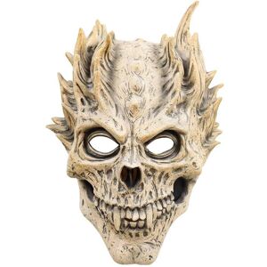 Maxpower (A) Horror Halloween Skeleton Mask Skull Warrior Mask Death Skull Skull Horror Maxpower (A) Horror Halloween Skeleton Mask Skull Warrior Mask Death Skull Skull Horror