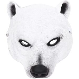 Maxpower (HN16038B) Half Face Bear Cosplay Mask, Polar Bear Costume Carnival Masquerade H Maxpower (HN16038B) Half Face Bear Cosplay Mask, Polar Bear Costume Carnival Masquerade H