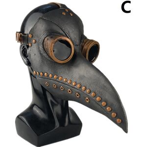 Maxpower (C) Halloween Plague Doctor Bird Mask Long Nose Beak Cosplay Steampunk Scary Maxpower (C) Halloween Plague Doctor Bird Mask Long Nose Beak Cosplay Steampunk Scary