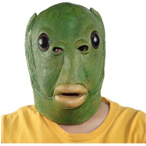 Maxpower (CY0162) Adult Funny Ugly Green Fish Mask Latex Cosplay Party Halloween Alien He Maxpower (CY0162) Adult Funny Ugly Green Fish Mask Latex Cosplay Party Halloween Alien He
