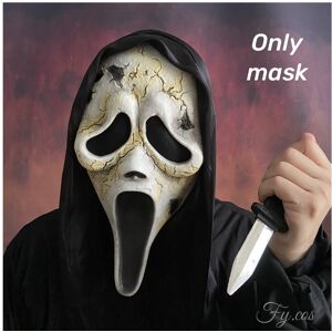 Maxpower (Only mask A) Ghostface Mask Scream Mascara Horror Movie Killer Suit Scary Hallo Maxpower (Only mask A) Ghostface Mask Scream Mascara Horror Movie Killer Suit Scary Hallo