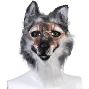 Maxpower (Beige) Wolf Cosplay Mask Halloween Party Scary Head Cover Halloween Carnival Maxpower (Beige) Wolf Cosplay Mask Halloween Party Scary Head Cover Halloween Carnival