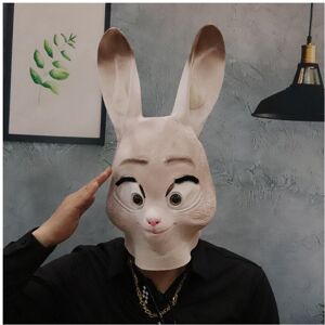 Maxpower (Rabbit mask) Bear Mask Mascara Latex Full Face Enhance Masquerade Cosplay Rave Maxpower (Rabbit mask) Bear Mask Mascara Latex Full Face Enhance Masquerade Cosplay Rave