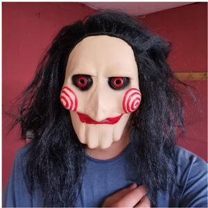 Maxpower (mask) Halloween Party Costume Latex Horror Saw Mask Movie Horror The Puppet Maxpower (mask) Halloween Party Costume Latex Horror Saw Mask Movie Horror The Puppet