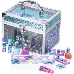 Stitch Train Case Beauty Set by Townley Girl Kids Makeup Kit, Washable, Non-Toxi Stitch Train Case Beauty Set by Townley Girl Kids Makeup Kit, Washable, Non-Toxi