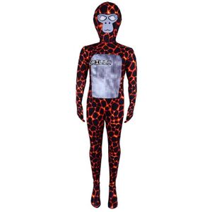Unbranded (Red, 150) Child Gorilla Tag Cosplay Costume Jumpsuits Halloween Performance Par Unbranded (Red, 150) Child Gorilla Tag Cosplay Costume Jumpsuits Halloween Performance Par
