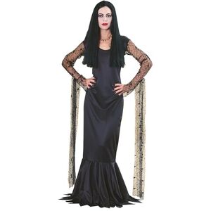 Rubies Official The Addams Family Morticia Costume Dress Adult Sized, Black, Med Rubies Official The Addams Family Morticia Costume Dress Adult Sized, Black, Med