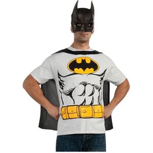 Rubies Official DC Comic Batman T-Shirt Set, Adult Costume Instant Kit, T-shirt, Rubies Official DC Comic Batman T-Shirt Set, Adult Costume Instant Kit, T-shirt,
