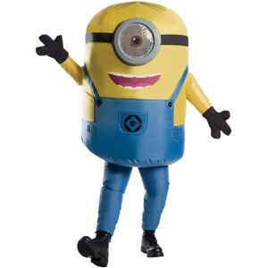 Rubies Official Minions Stuart Inflatable Adult Costume (One Size) Halloween Rubies Official Minions Stuart Inflatable Adult Costume (One Size) Halloween