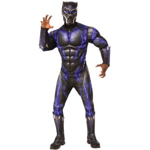 Rubies Official Avengers Black Panther Battlesuit, Deluxe Adult Mens Costume - S Rubies Official Avengers Black Panther Battlesuit, Deluxe Adult Mens Costume - S
