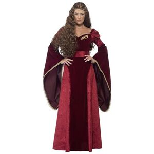 Smiffys Smiffy's Medieval Queen Deluxe Costume, Red, S - UK Size 08-10 Smiffys Smiffy's Medieval Queen Deluxe Costume, Red, S - UK Size 08-10