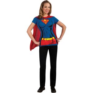 Rubies Official DC Comic Supergirl T-Shirt Set, Ladie's Instant Costume Kit - T- Rubies Official DC Comic Supergirl T-Shirt Set, Ladie's Instant Costume Kit - T-