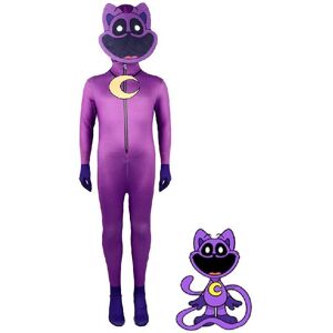 Unbranded (Purple, Child 140) Poppy Playtime Smiling Critters Cosplay Costume Kids Hallowe Unbranded (Purple, Child 140) Poppy Playtime Smiling Critters Cosplay Costume Kids Hallowe