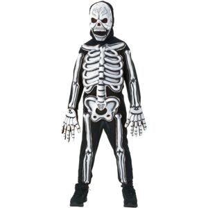 Rubies Glow in The Dark Skeleton Child Costume Small One Color Rubies Glow in The Dark Skeleton Child Costume Small One Color