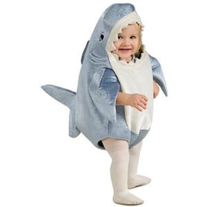 Rubies Rubie's Deluxe Shark Romper Costume As Shown 0-6 Months Rubies Rubie's Deluxe Shark Romper Costume As Shown 0-6 Months