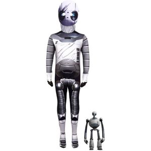 Unbranded (Child 140) The Wild Robot Cosplay Costumes Jumpsuits Headwear Halloween Perform Unbranded (Child 140) The Wild Robot Cosplay Costumes Jumpsuits Headwear Halloween Perform