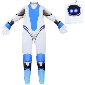 Unbranded (Adult 160) Astro Bot Cosplay Costume Jumpsuit Kids Adult Halloween Stage Perfor Unbranded (Adult 160) Astro Bot Cosplay Costume Jumpsuit Kids Adult Halloween Stage Perfor