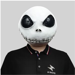 Unbranded (White) Nightmare The Before Christmas Jack Skellington Mask Halloween Cosplay P Unbranded (White) Nightmare The Before Christmas Jack Skellington Mask Halloween Cosplay P