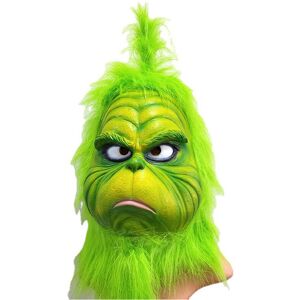 Unbranded (Style B) The Grinch How Stole Christmas Mask Hair Headgear Accessories Gloves C Unbranded (Style B) The Grinch How Stole Christmas Mask Hair Headgear Accessories Gloves C