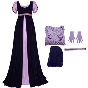 Unbranded (L) Netflix Bridgerton Long Dress Stage Performances Elegant Party Cosplay Costu Unbranded (L) Netflix Bridgerton Long Dress Stage Performances Elegant Party Cosplay Costu