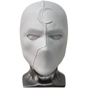 Unbranded (White) Moon Cosplay Knight Mask Hero Anime Costume Face Gifts Shield Halloween Unbranded (White) Moon Cosplay Knight Mask Hero Anime Costume Face Gifts Shield Halloween