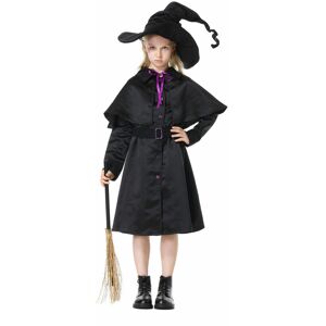 Unbranded (Girl, L) Kids Adults Halloween Cosplay Costume With Magic Hat Witch Roleplay Wi Unbranded (Girl, L) Kids Adults Halloween Cosplay Costume With Magic Hat Witch Roleplay Wi